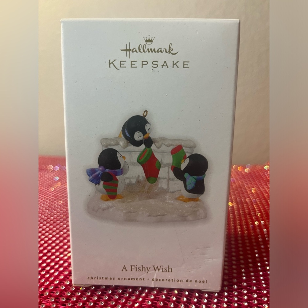 2010 Hallmark A Fishy Wish  Ornament NIB